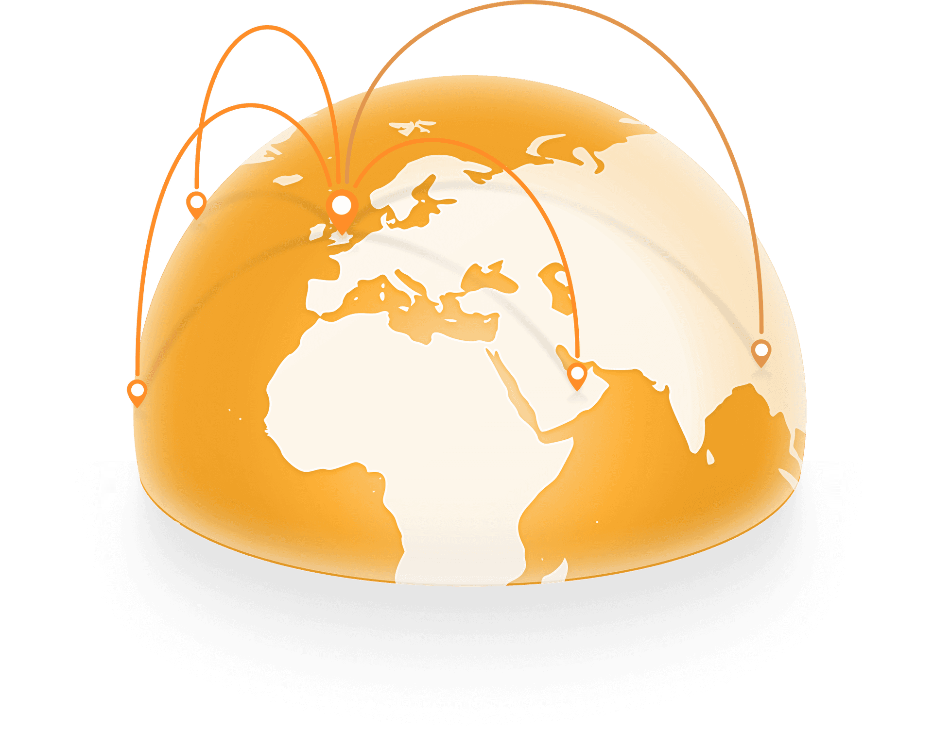 Globe with regulatory jurisdictions